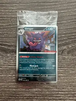 Pokemon GameStop Stamped Exclusive Gengar Promo Sealed 050/088 - Image 1