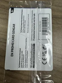 Pokemon GameStop Stamped Exclusive Gengar Promo Sealed 050/088 True 10 Candidate - Image 2