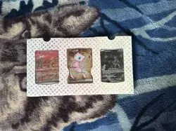Pokemon TCG 151 UPC Promo Set Mew 053, Mewtwo 052, Metal Mew 205 New (SEALED) - Image 2