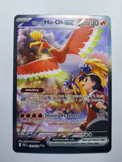 Ethan's Ho-Oh ex 230/182 Sv10: Destined Rivals Holo - Image 1