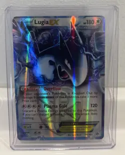 Lugia EX 102/113 Holo - Team Plasma - Pokemon Card Ultra Rare - Image 1