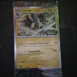 Pokemon Luxray Perfect Order Promo Foil Stamped Card - Image 1