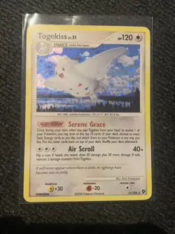Pokemon Great Encounters Togekiss 11/106 Holo Rare 2008 TCG Card English - Image 1
