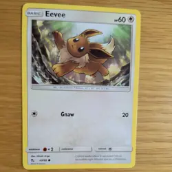 EEVEE 49/68 POKEMON CARD (HIDDEN FATES SET) - Image 3