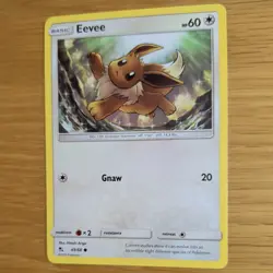 EEVEE 49/68 POKEMON CARD (HIDDEN FATES SET) - Image 4