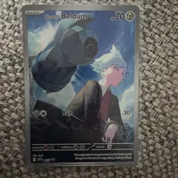 Steven's Beldum SVP 207 Battle Deck Black Star Promo Pokemon Card TCG - Image 1