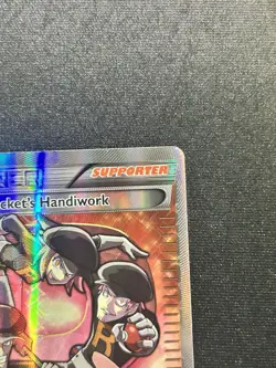 Pokemon XY Fates Collide Team Rockets Handiwork 124/125 Trainer Card FAST SHIP! - Image 5