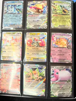 Pokemon EX Card Lot 396 Binder SV Era 151 Prismatic Holo Mixed Bulk NM - Image 2