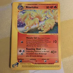 Pokemon Aquapolis 25/147 Ninetales Pokemon Card - Image 1