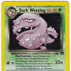 Dark Weezing WOTC Team Rocket 14/82 - Rare Holofoil (HP) | Single Pokemon Card - Image 2