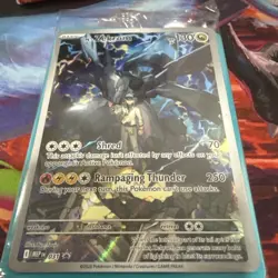 Pokemon N's Zekrom Promo Full Art Mega Evolution 003 SEALED - Image 3