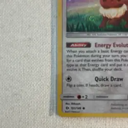 Pokemon Eevee 101/149 SM Base Set Holo Common Basic 60 HP Normal Card - Image 4