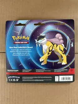 Pokemon Mega Evolution & Phantasmal Flames 2-Pack Blister Sealed - Raikou TCG - Image 2