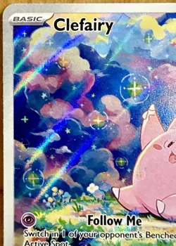 Clefairy 094/088 Me: Perfect Order Illustration Rare Full Art Holo Pokemon TCG - Image 2