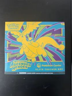 Pokemon Ascended Heroes Pokemon Center Exclusive Elite Trainer Box ETB Sealed - Image 1