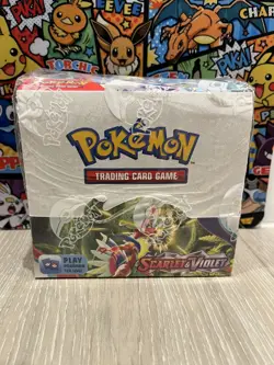 Pokemon Scarlet and Violet Base Set Booster Box 36 packs Sealed #1 - Image 1