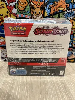 Pokemon Scarlet and Violet Base Set Booster Box 36 packs Sealed #1 - Image 4