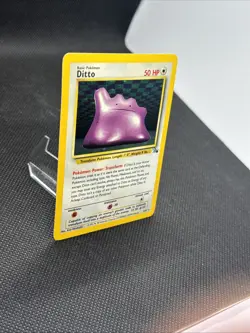 Ditto 3/62 Fossil Holo Pokemon TCG MP+ - Image 3