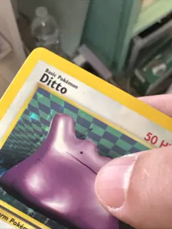 Ditto 3/62 Fossil Holo Pokemon TCG MP+ - Image 4