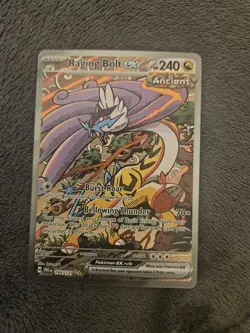 Pokemon Raging Bolt ex 166/131 Sv: Prismatic Evolutions Special Illustration Ho… - Image 1