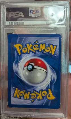 2000 Pokemon Promo Black Star Birthday Pikachu Holo 24 PSA 8 - Image 2