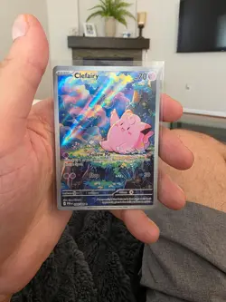 ENGLISH Pokemon TCG Perfect Order Clefairy illustration Rare 094/088 IN HAND - Image 3