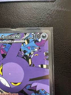 Team Rocket's Crobat EX 234/182 SAR Full Art Holo Sv10: Destined Rivals Pokemon - Image 4