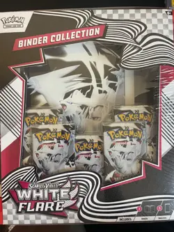 Pokemon Black Bolt White Flare Binder + Poster Collection 2-Pack Sealed - Image 3