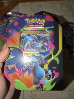 Pokemon TCG Mega Charizard EX Tins Case Of 6x Charizard X & Y - Image 2