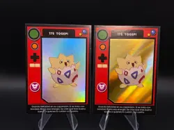 2025 POKEMON POKEDEX Kanto Peru Edition Silver & Gold Holo - Togepi #175 - Image 3