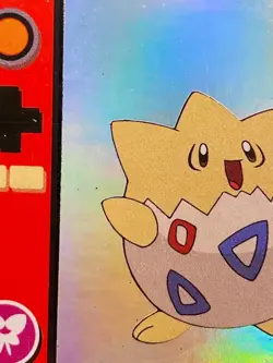 2025 POKEMON POKEDEX Kanto Peru Edition Silver & Gold Holo - Togepi #175 - Image 5