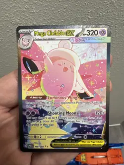 Mega Clefable Ex SIR 119/088 Pokemon TCG Perfect Order - Image 1