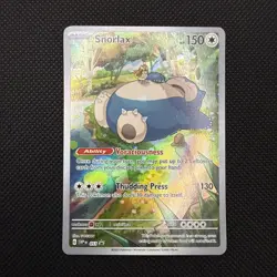 Pokemon TCG Snorlax 051 151 Promo - NM - Image 1