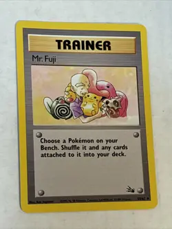 Pokemon TCG - Mr. Fuji 58/62 Fossil Regular - WOTC 🔥 - Image 1