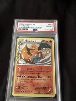 Pokemon 2016 XY Charizard Gen Radiant Collection #RC5 NM PSA 8 - Image 2