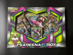 Pokemon Sun & Moon Tsareena GX Collection Box 4 Booster Packs - Image 1