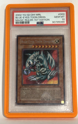 Yu-Gi-Oh! Blue-Eyes Toon Dragon Magic Ruler 1st Edition GEM MT 10 - Image 2