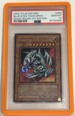 Yu-Gi-Oh! Blue-Eyes Toon Dragon Magic Ruler 1st Edition GEM MT 10 - Image 3