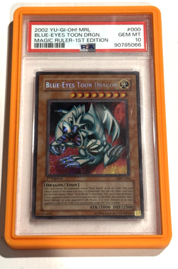 Yu-Gi-Oh! Blue-Eyes Toon Dragon Magic Ruler 1st Edition GEM MT 10 - Image 5