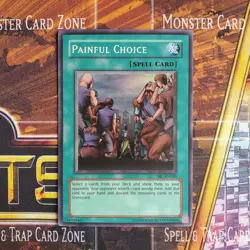 1x Painful Choice - Super Rare - SRL-EN049 - Unlimited - LP - Image 1