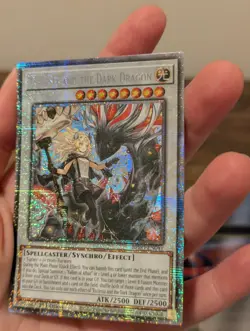 Ecclesia and the Dark Dragon-Starlight Rare-BPRO-EN041-1st Edition-Yugioh! - Image 2