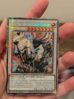 Ecclesia and the Dark Dragon-Starlight Rare-BPRO-EN041-1st Edition-Yugioh! - Image 3