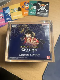 One Piece TCG OP-01 English Romance Dawn Blue Bottom Booster Box SEALED - Image 1