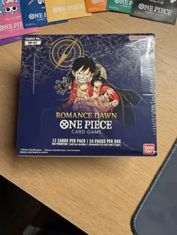 One Piece TCG OP-01 English Romance Dawn Blue Bottom Booster Box SEALED - Image 2