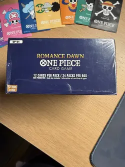 One Piece TCG OP-01 English Romance Dawn Blue Bottom Booster Box SEALED - Image 3