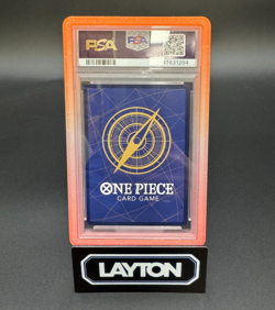 2022 One Piece OP01 Nami 016 Alt Art Pre-Errata PSA 10 - Image 2