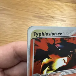 Typhlosion EX Sandstorm Ultra Rare Holo Pokemon TCG MP Moderately Played - Image 4