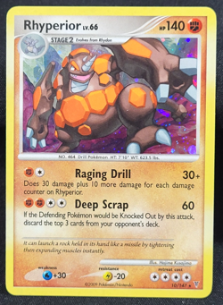 Pokemon TCG Rhyperior Supreme Victors 10/147 Holo Rare NM - Image 1