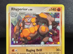 Pokemon TCG Rhyperior Supreme Victors 10/147 Holo Rare NM - Image 3