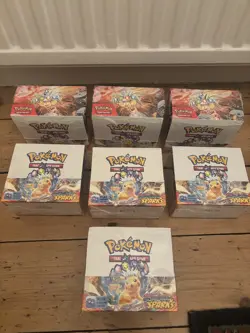 Pokemon TCG Scarlet & Violet Surging Sparks Booster Box 36 Packs, New Sealed 🌟✅ - Image 1